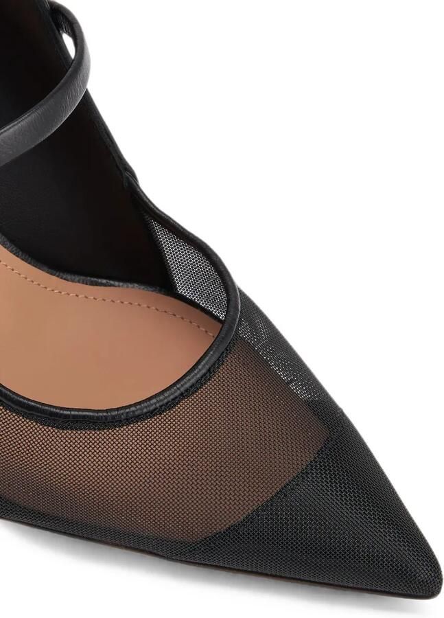 Malone Souliers Maureen Arc muiltjes met mesh vlak Zwart - Foto 3