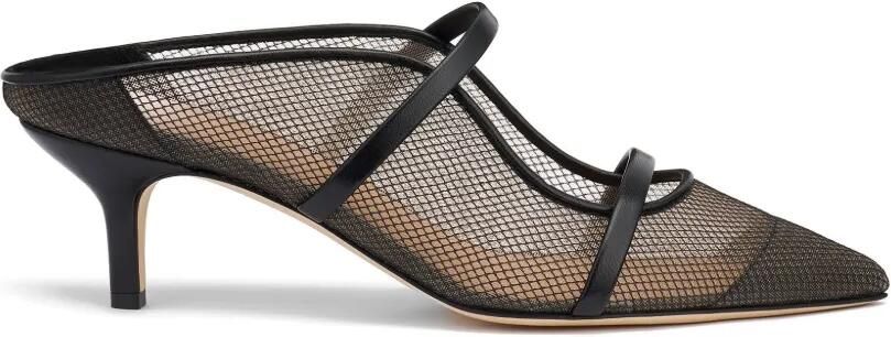 Malone Souliers Maureen mesh muiltjes Zwart