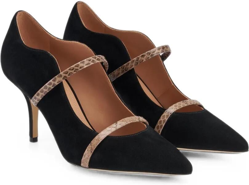 Malone Souliers Maureen pumps met hak Zwart - Foto 4