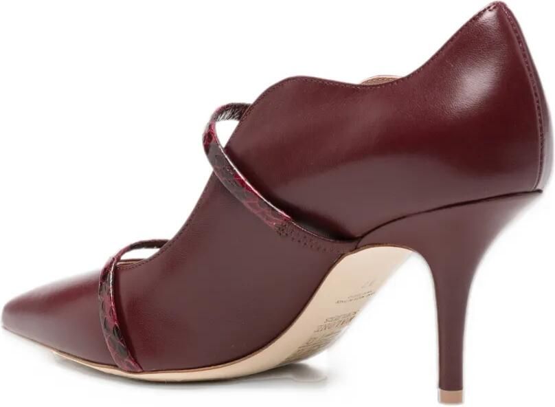Malone Souliers Maureen snake-effect pumps Rood - Foto 3