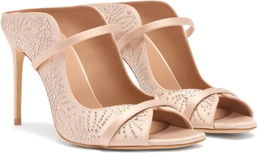 Malone Souliers Noah sandalen verfraaid met kristallen Beige