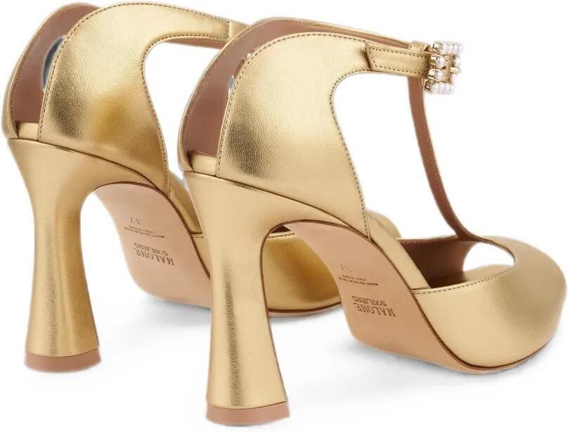 Malone Souliers Nomi sandalen met hak Goud - Foto 5