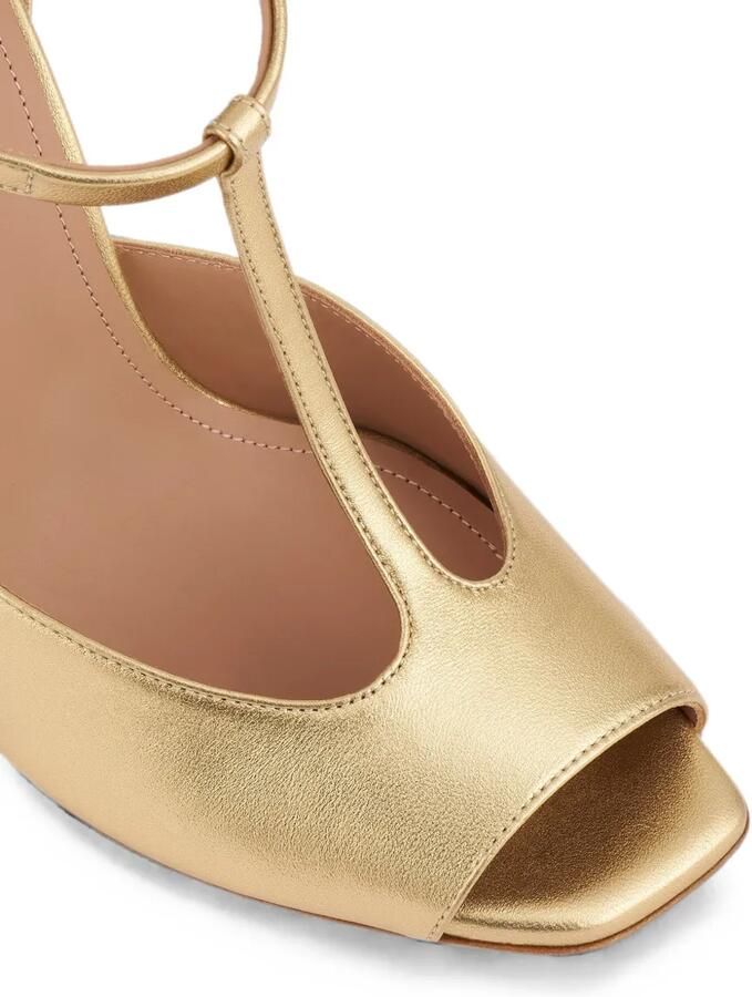 Malone Souliers Nomi sandalen met hak Goud - Foto 3