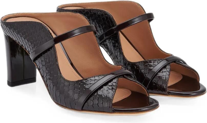 Malone Souliers Norah leren sandalen met hak Bruin - Foto 4