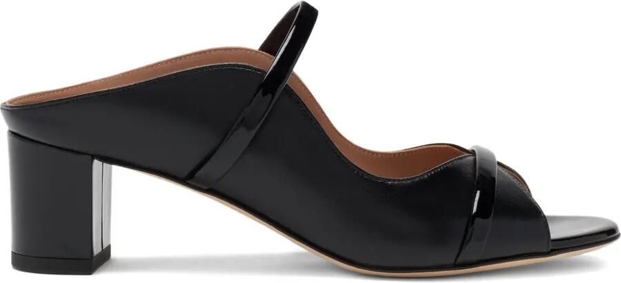 Malone Souliers Norah leren sandalen Zwart