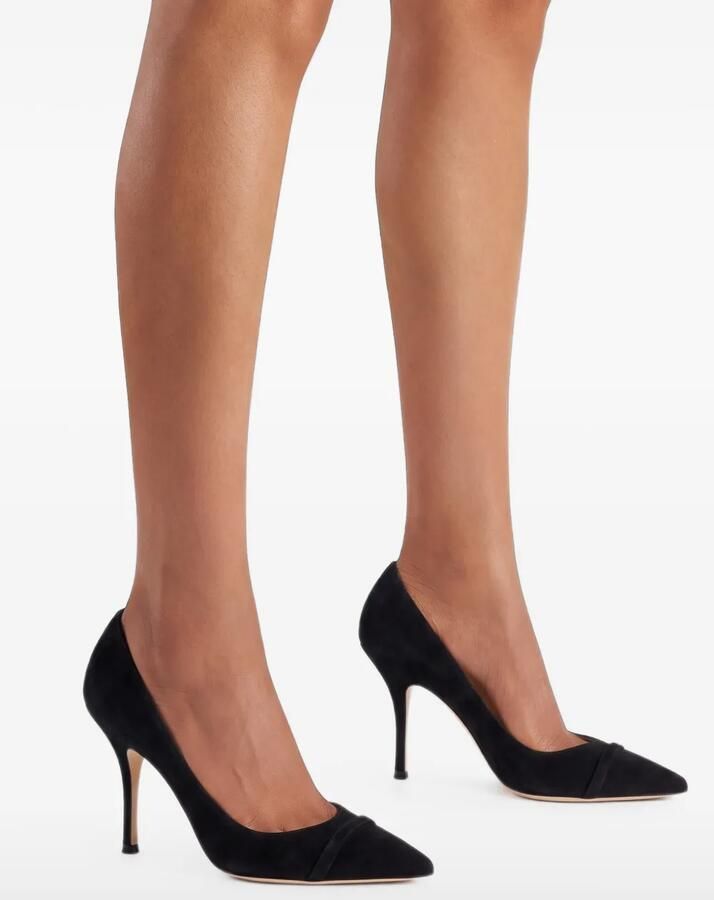 Malone Souliers Nova pumps met hak Zwart - Foto 2