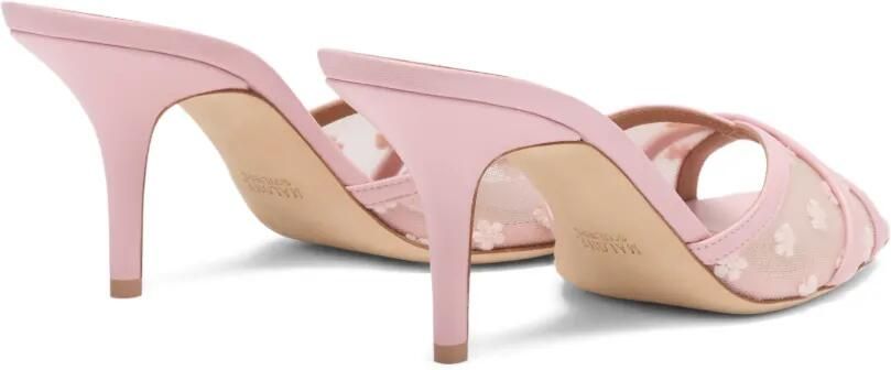 Malone Souliers Perla sandalen met geborduurde bloemen Roze - Foto 5