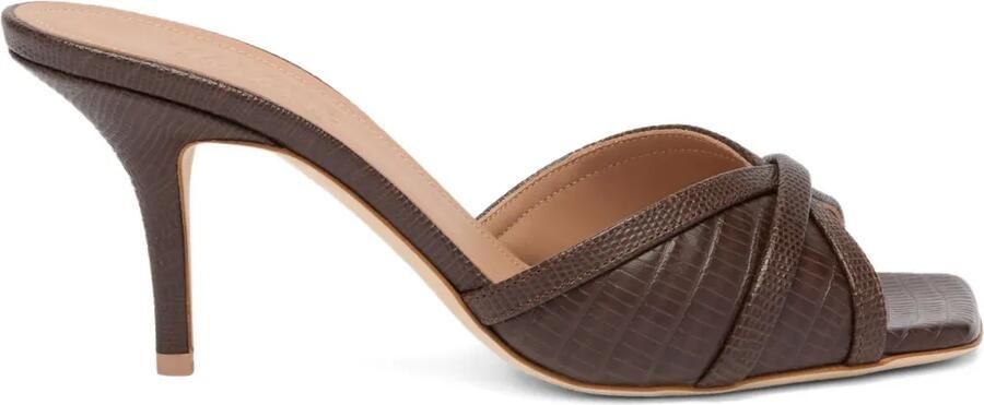 Malone Souliers Perla sandalen met reliëf Bruin - Foto 1