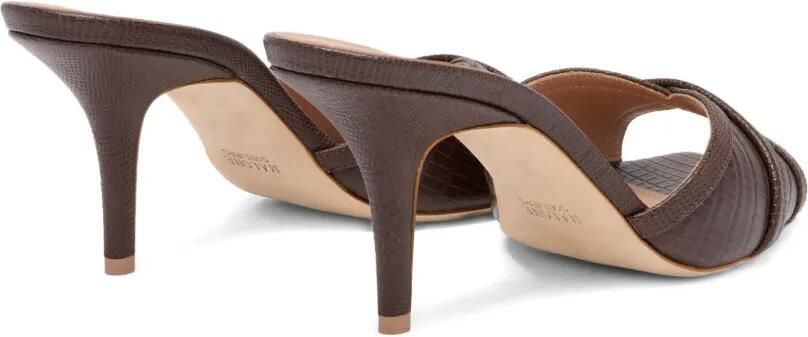 Malone Souliers Perla sandalen met reliëf Bruin - Foto 5