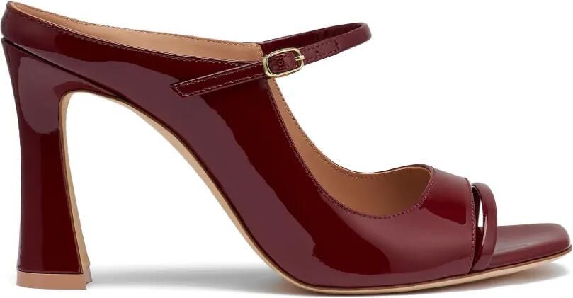 Malone Souliers Rania muiltjes met gespsluiting Rood