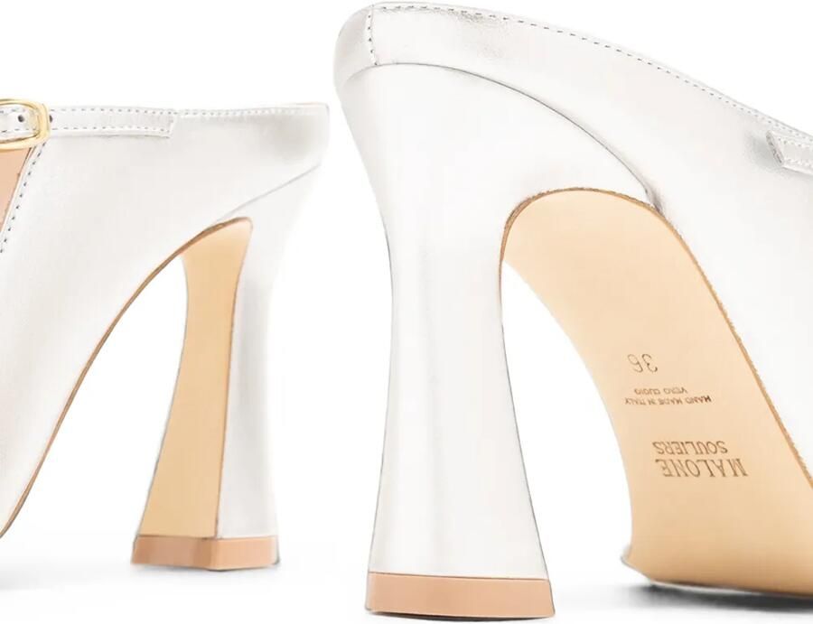 Malone Souliers Rania sandalen met gespbandje Zilver - Foto 2