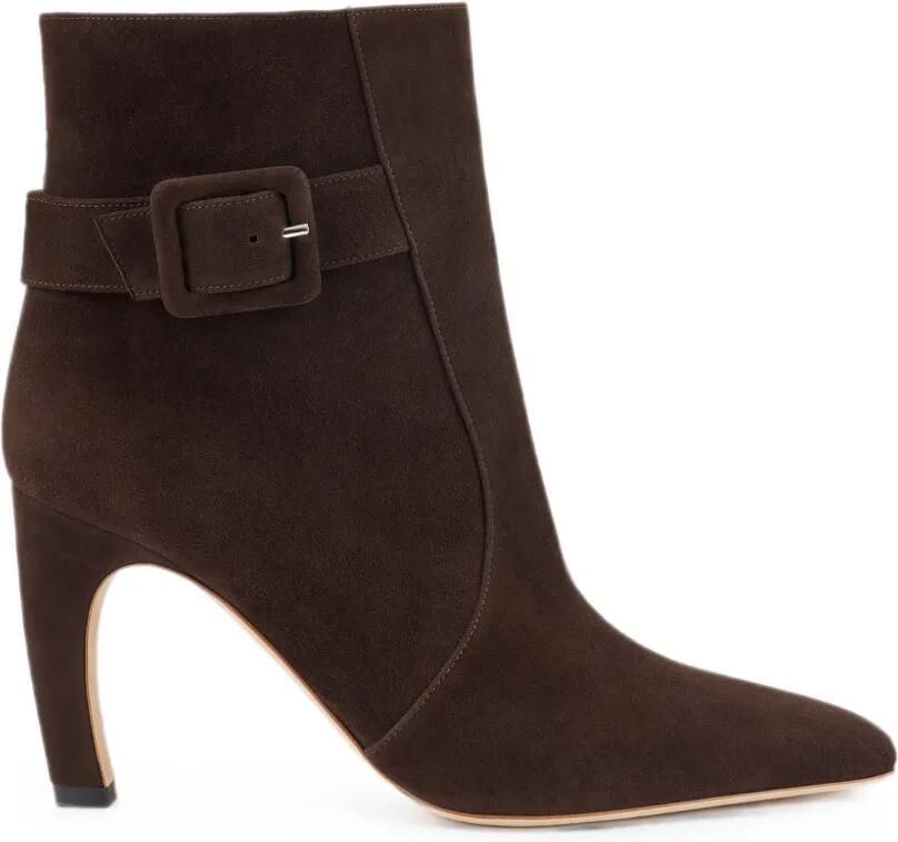 Malone Souliers Rowan enkellaarzen met gespbandje Bruin