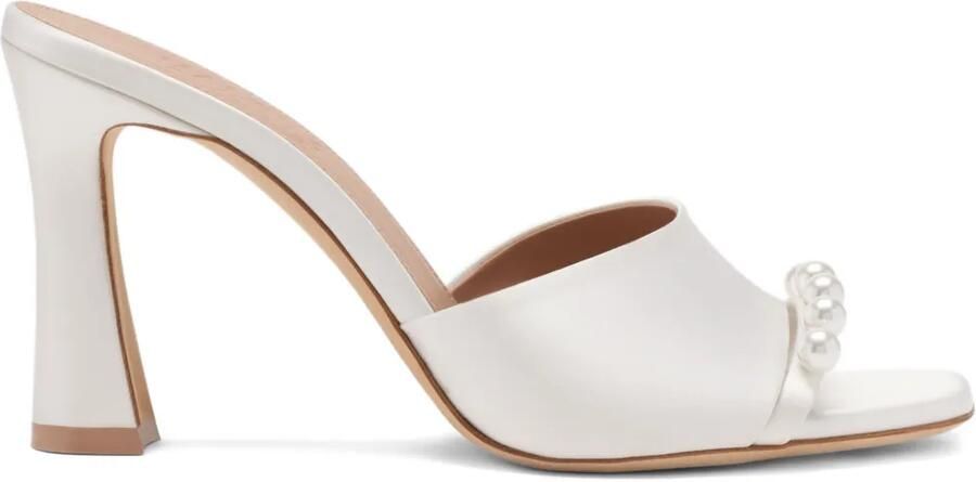 Malone Souliers Roxanne verfraaide sandalen Wit