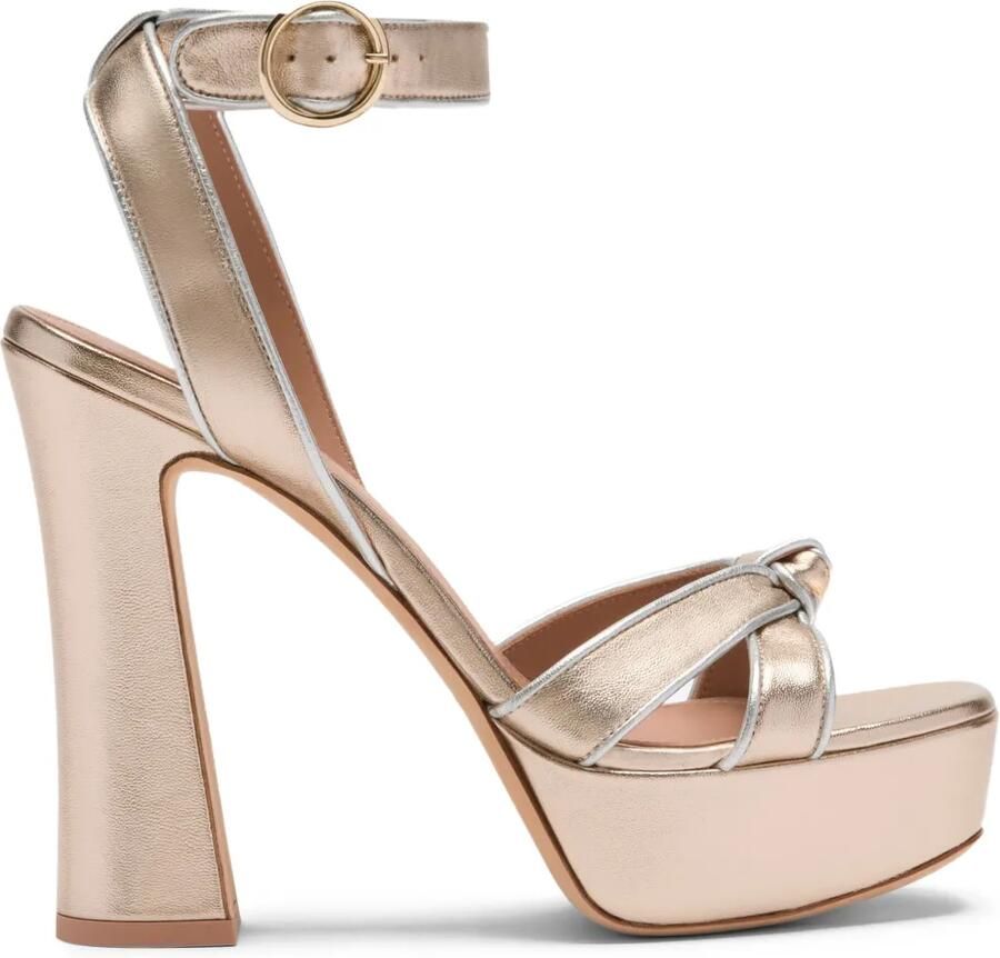 Malone Souliers Rudi sandalen met ronde neus Beige