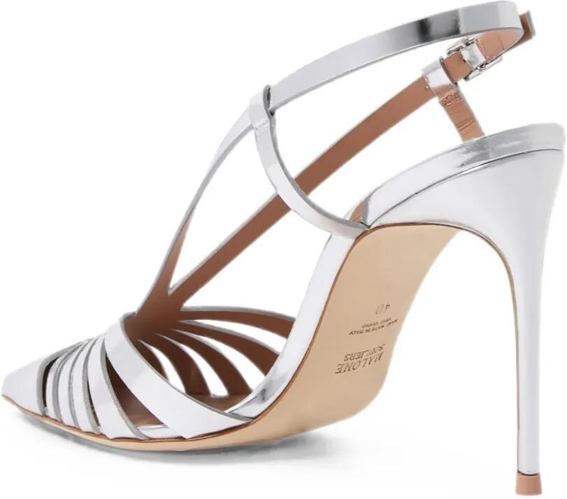 Malone Souliers Sandalen met puntige neus Zilver - Foto 3