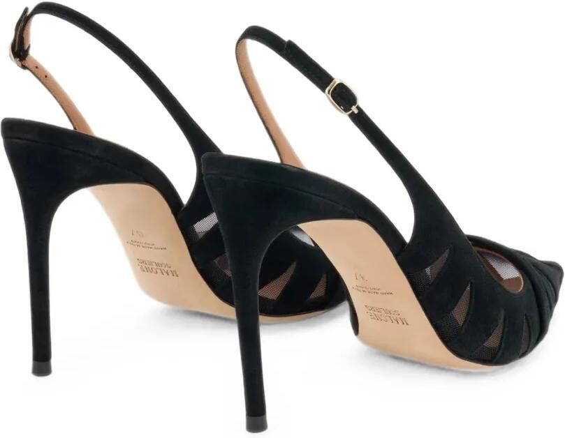 Malone Souliers Schiffer 90 slingback pumps Zwart