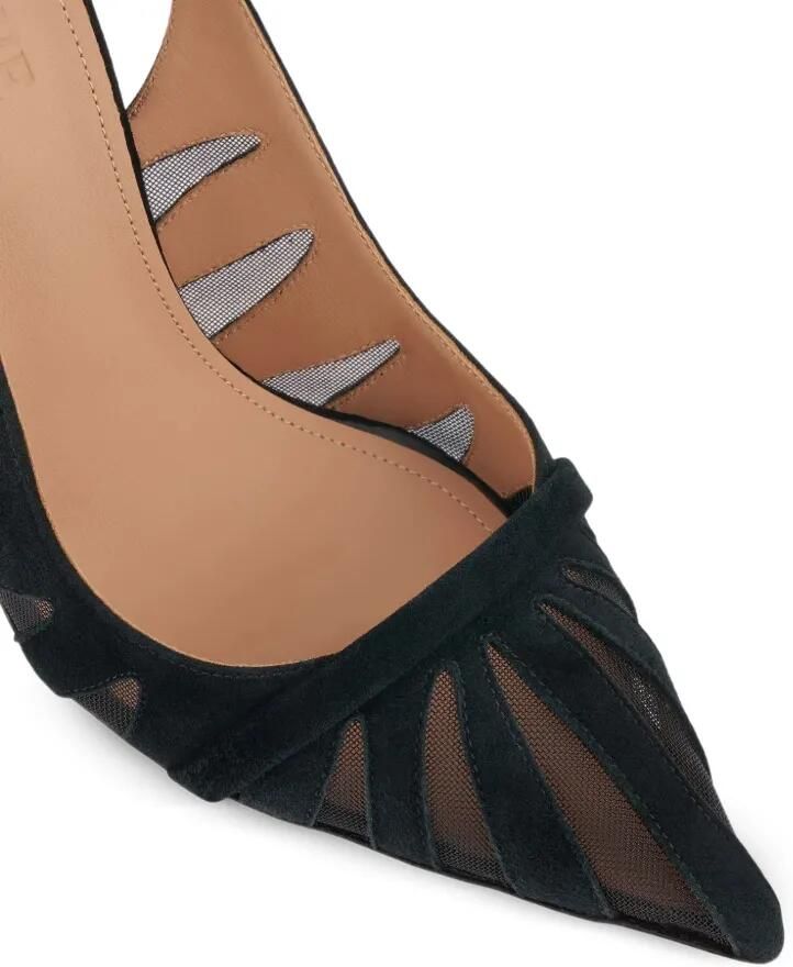 Malone Souliers Schiffer 90 slingback pumps Zwart - Foto 3