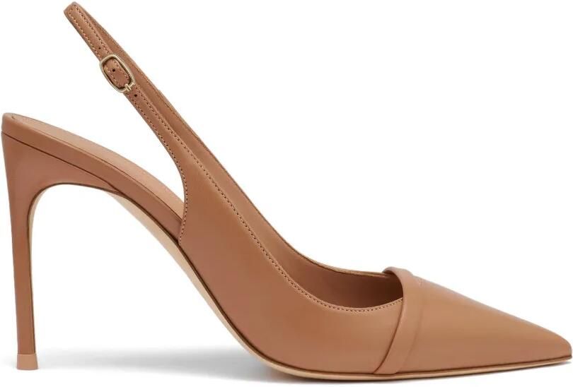 Malone Souliers Schiffer leren pumps Beige