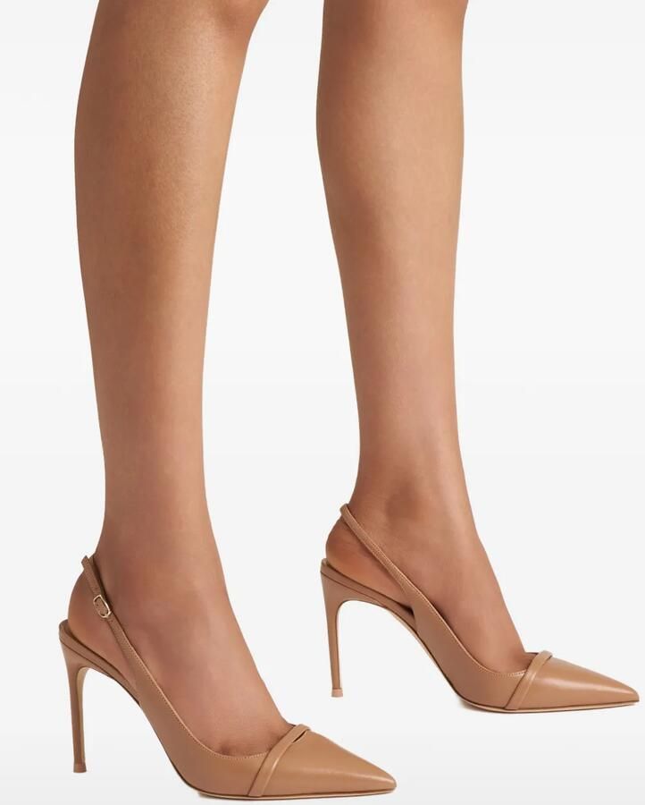 Malone Souliers Schiffer leren pumps Beige - Foto 2