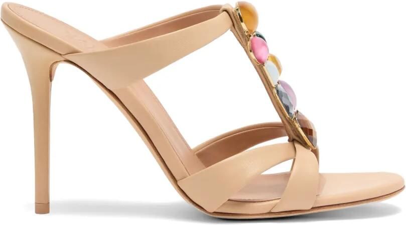 Malone Souliers Simi leren sandalen Beige