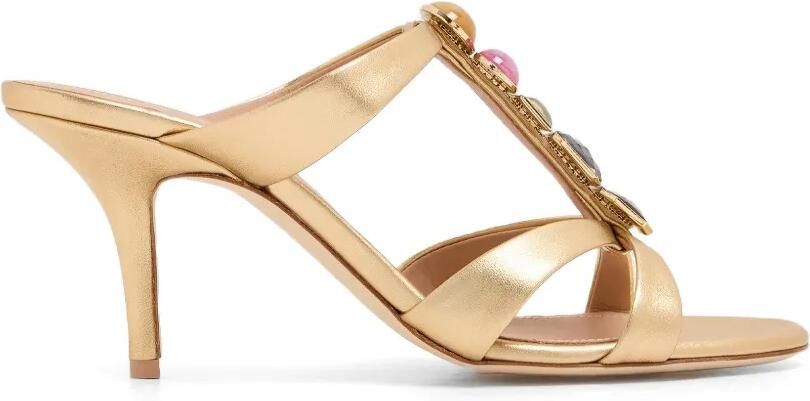 Malone Souliers Simi sandalen met juwelen en hak Goud