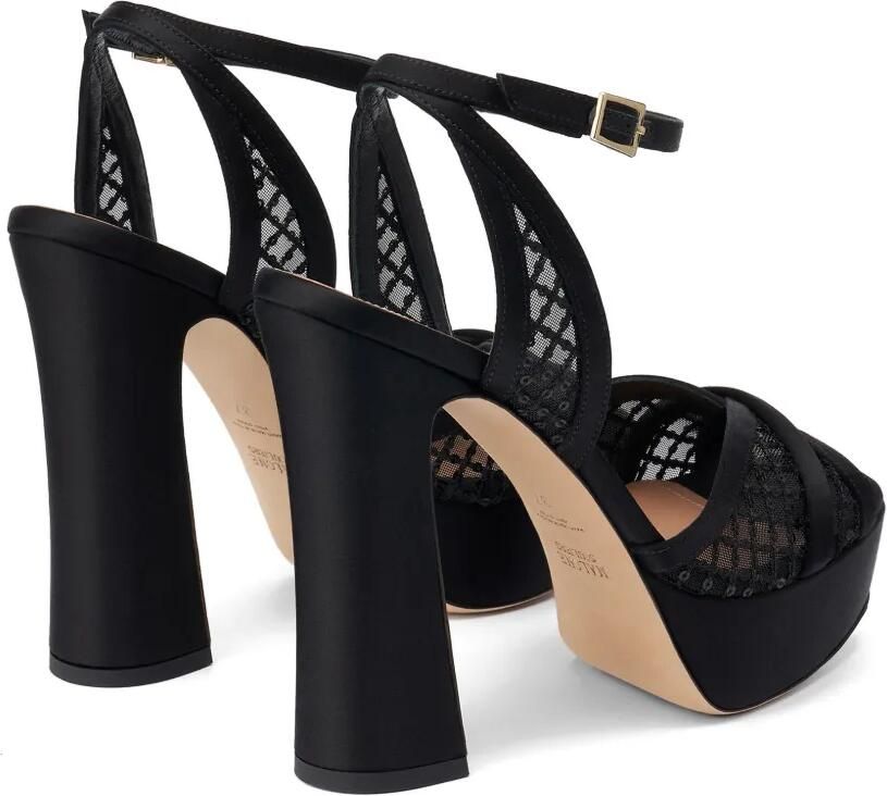 Malone Souliers Sylvie sandalen met pailletten en mesh Zwart - Foto 5