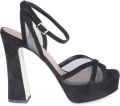 Malone Souliers Sylvie sandalen met plateau Zwart - Zwart