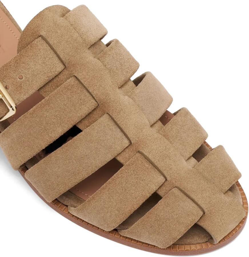 Malone Souliers Theresa gekooide muiltjes Beige - Foto 2