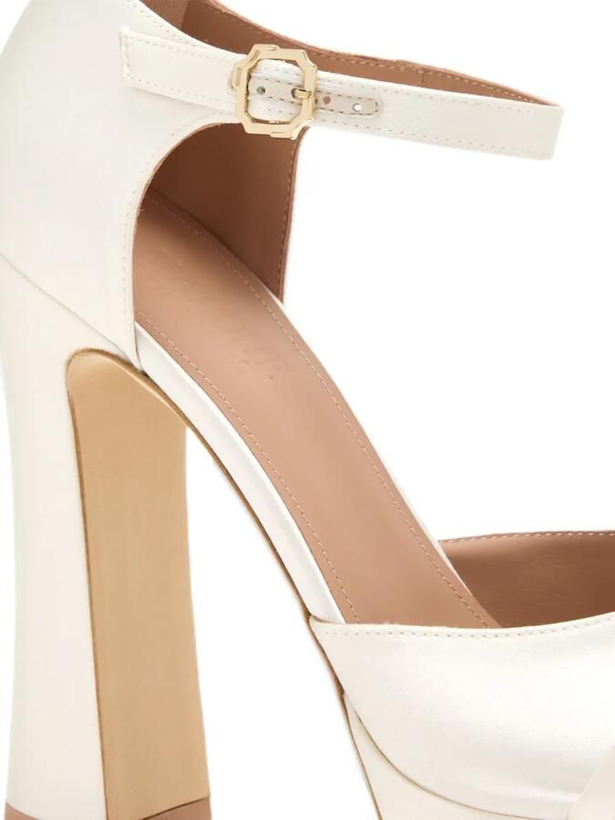 Malone Souliers Yuri platform pumps Wit - Foto 4