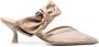 Malone Souliers Marie muiltjes met strik Beige - Thumbnail 1