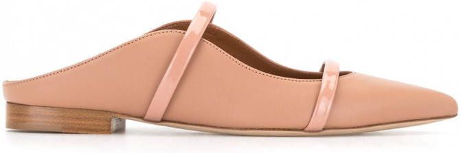 Malone Souliers Maureen ballerina's met bandjes dames leer 41 Roze