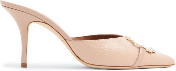 Malone Souliers Muiltjes met puntige neus Beige