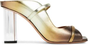 Malone Souliers Nara 90mm leather pumps Goud