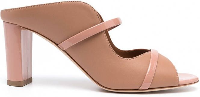 Malone Souliers Norah sandalen met blokhak Roze