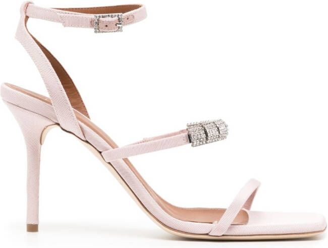 Malone Souliers Sandalen verfraaid met kristallen Roze