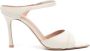 Malone Souliers Una 90mm leather mules Beige - Thumbnail 1