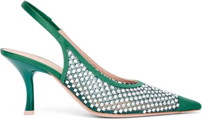 Malone Souliers Vesper pumps verfraaid met kristallen Groen