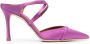 Malone Souliers Yoana leren pumps Paars - Thumbnail 1