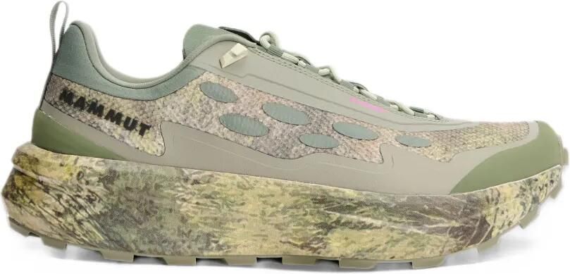 Mammut x Flowers for Society Aenergy MTN Seed low-top sneakers Groen