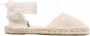 Manebi Hamptons espadrilles met veters Beige - Thumbnail 1