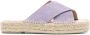 Manebi Hamptons suède espadrilles Paars - Thumbnail 1