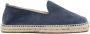 Manebi Leren espadrilles Blauw - Thumbnail 1