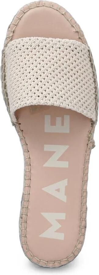 Manebi Gehaakte espadrilles Beige - Foto 4