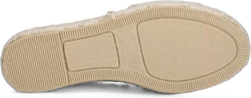 Manebi Gehaakte espadrilles Beige - Foto 5