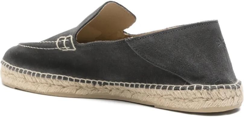 Manebi Espadrilles met contrasterend stiksel Grijs - Foto 3
