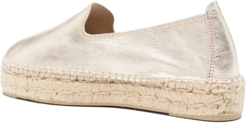 Manebi Espadrilles met metallic afwerking Goud - Foto 2
