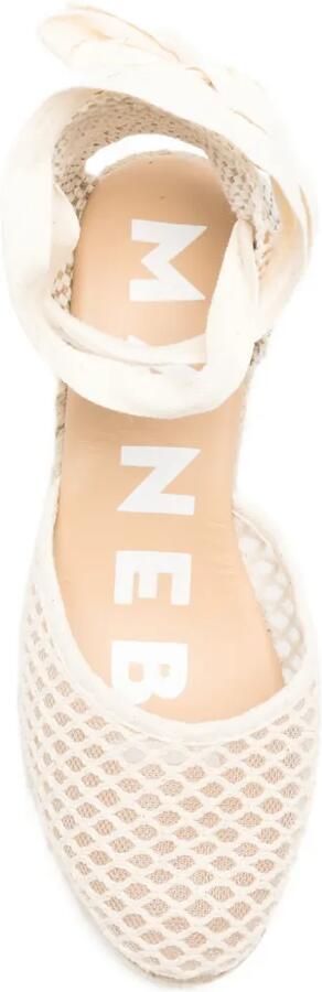 Manebi Gehaakte espadrilles Beige - Foto 3