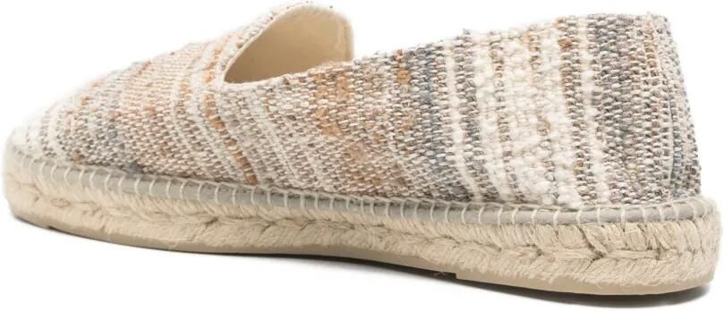 Manebi Geweven espadrilles Beige - Foto 4