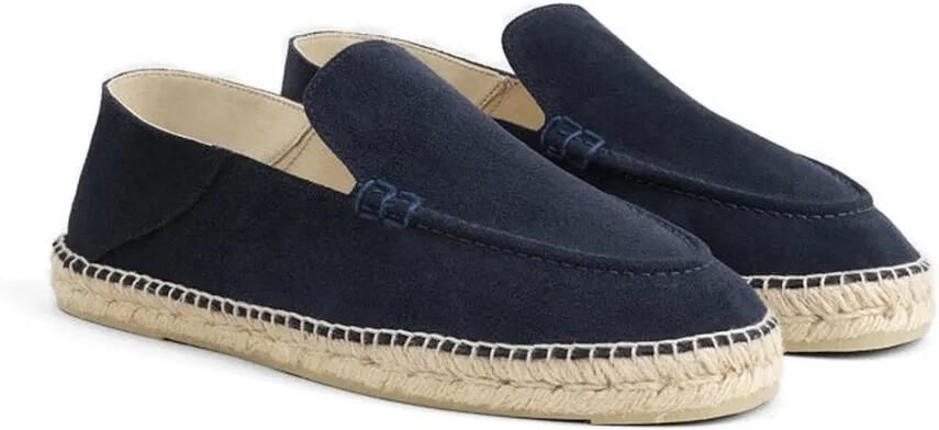 Manebi Hamptons suède espadrilles Blauw - Foto 3