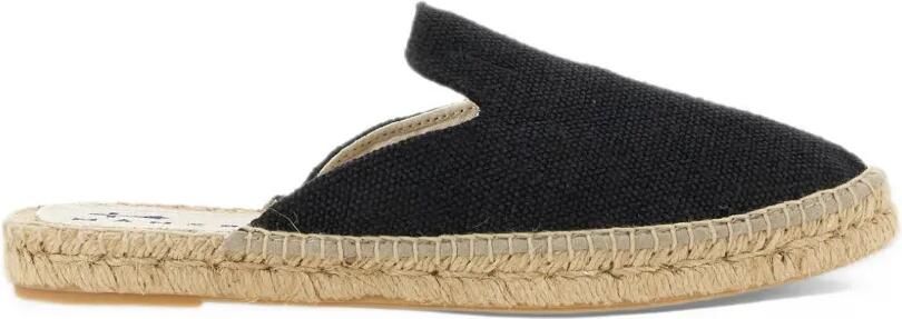 Manebi hemp espadrilles Zwart